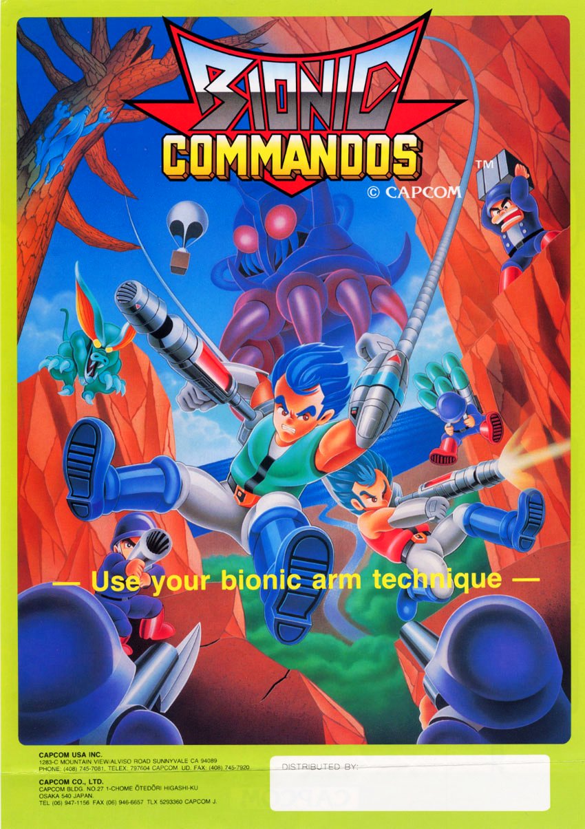 Capa do jogo Bionic Commando