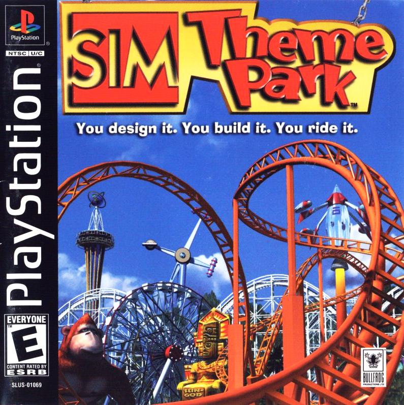 Capa do jogo Sim Theme Park