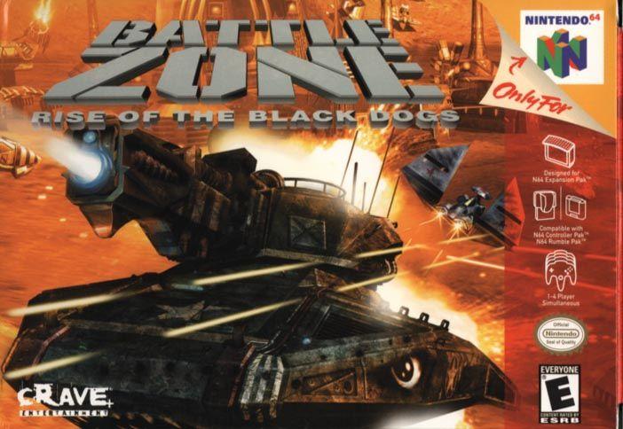 Capa do jogo Battlezone: Rise of the Black Dogs