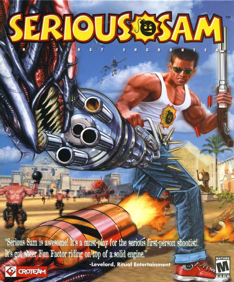 Capa do jogo Serious Sam: The First Encounter