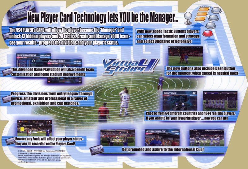 Capa do jogo Virtua Striker 4