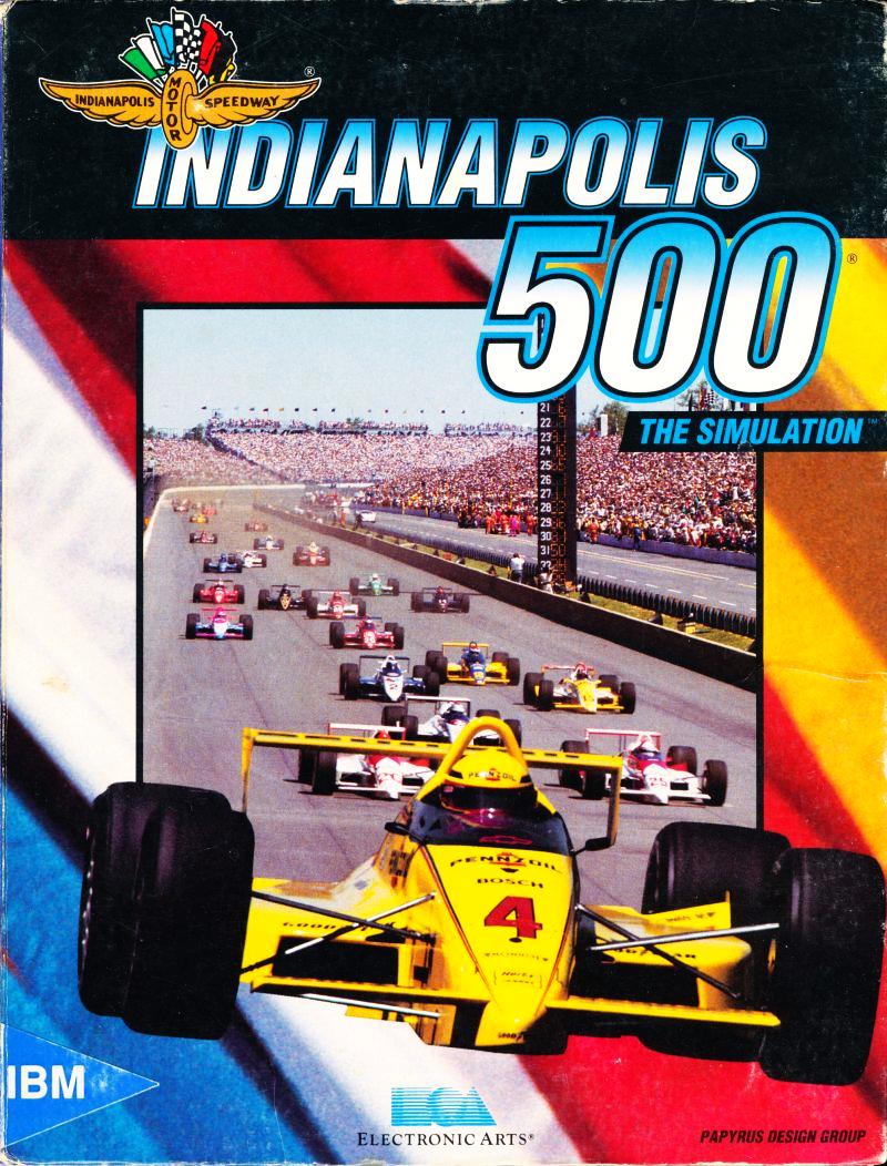 Capa do jogo Indianapolis 500: The Simulation