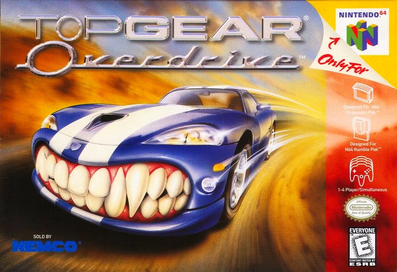 Capa do jogo Top Gear: Overdrive