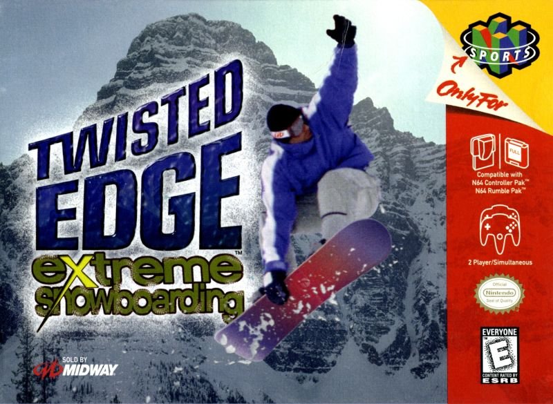 Capa do jogo Twisted Edge: Extreme Snowboarding