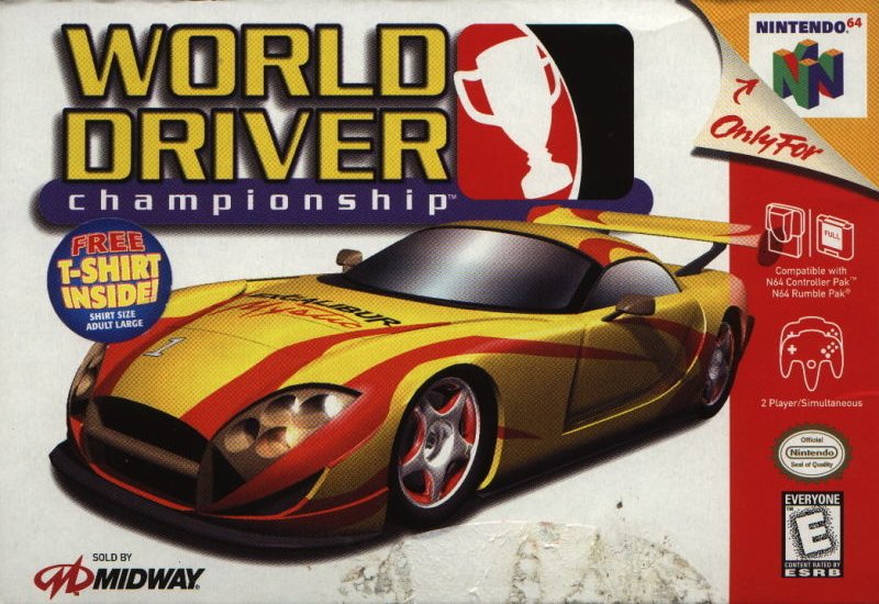 Capa do jogo World Driver Championship