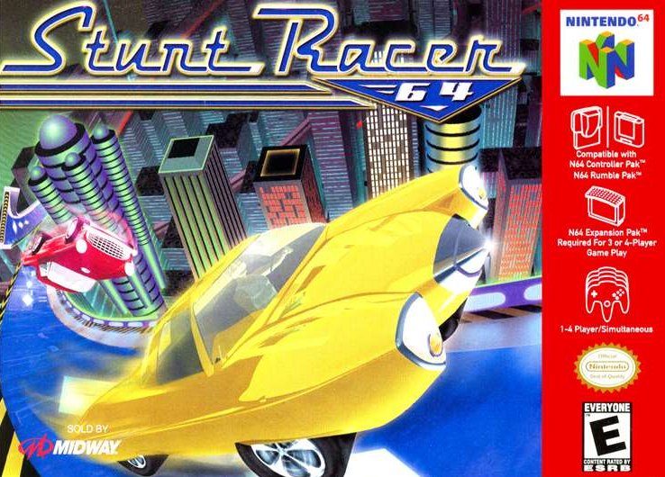 Capa do jogo Stunt Racer 64