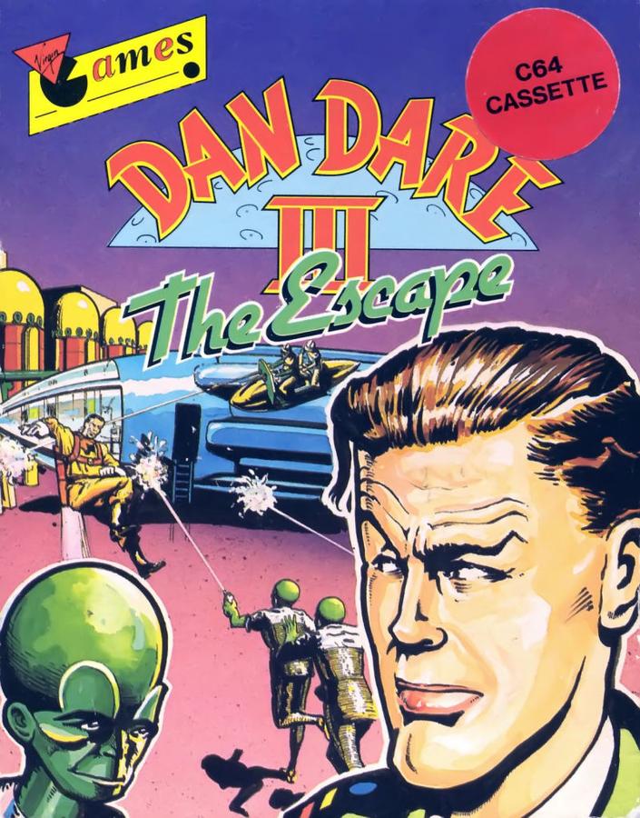 Capa do jogo Dan Dare III: The Escape