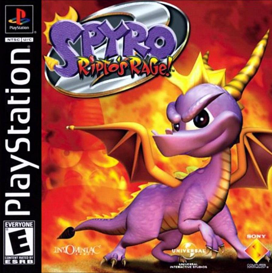 Capa do jogo Spyro 2: Riptos Rage!