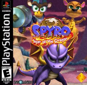 Capa do jogo Spyro: Year of the Dragon