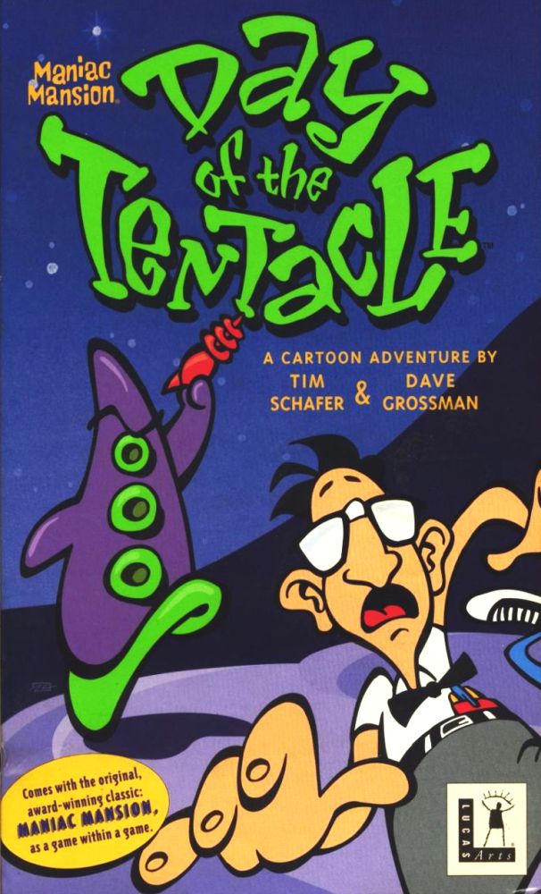 Capa do jogo Maniac Mansion: Day of the Tentacle