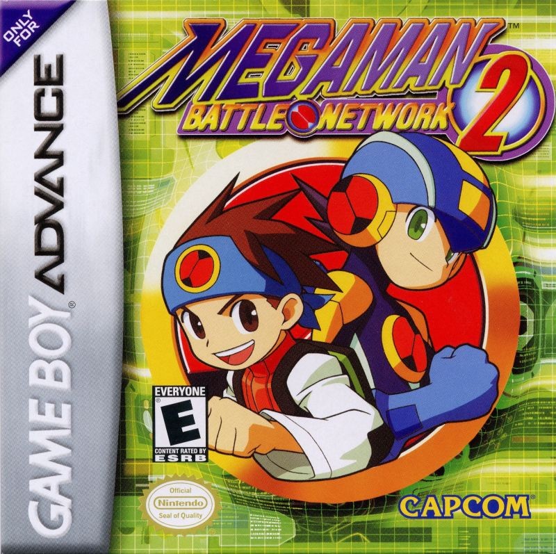 Capa do jogo Mega Man Battle Network 2