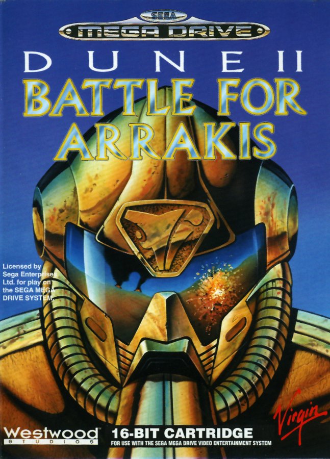 Capa do jogo Dune II: Battle for Arrakis