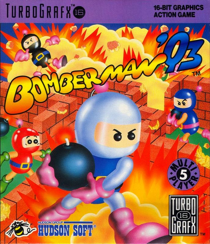 Capa do jogo Bomberman 93