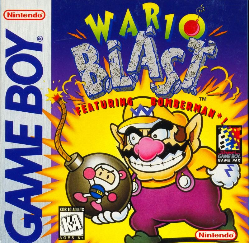 Capa do jogo Wario Blast featuring Bomberman!