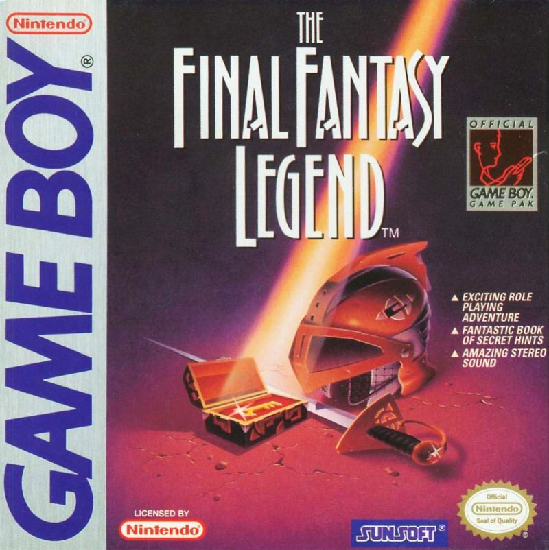 Capa do jogo The Final Fantasy Legend
