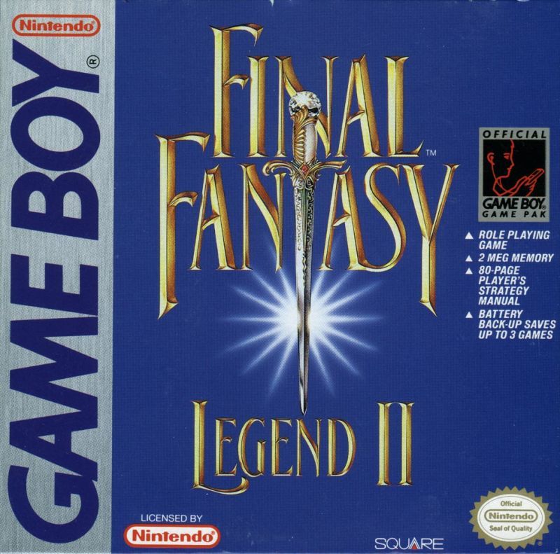 Capa do jogo Final Fantasy Legend II