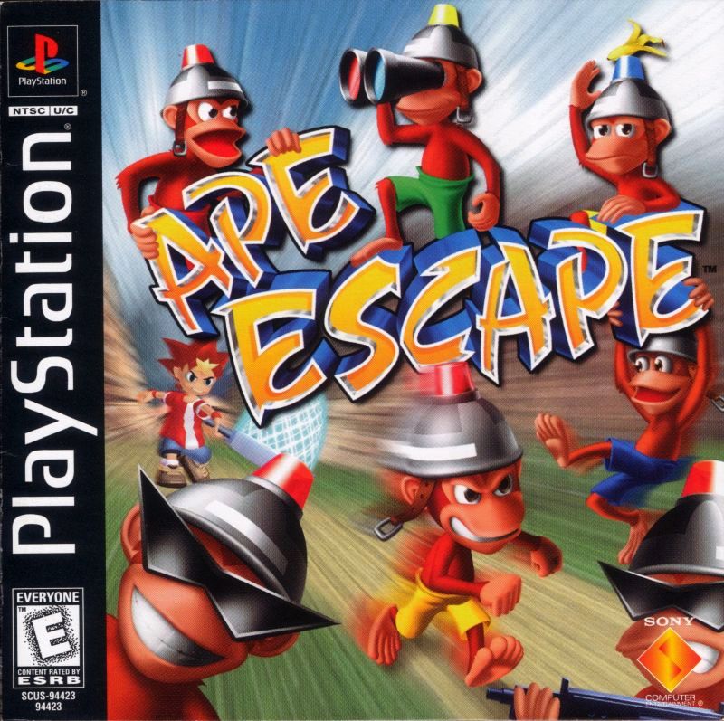 Capa do jogo Ape Escape