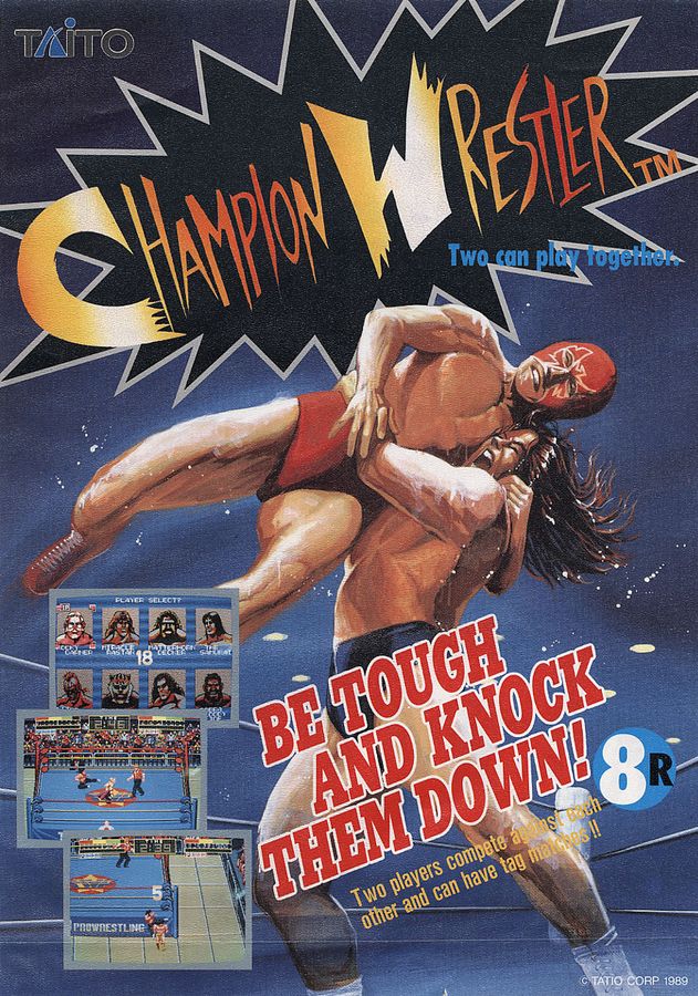 Capa do jogo Champion Wrestler