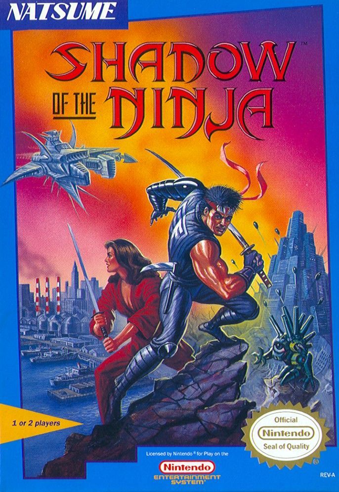 Capa do jogo Shadow of the Ninja