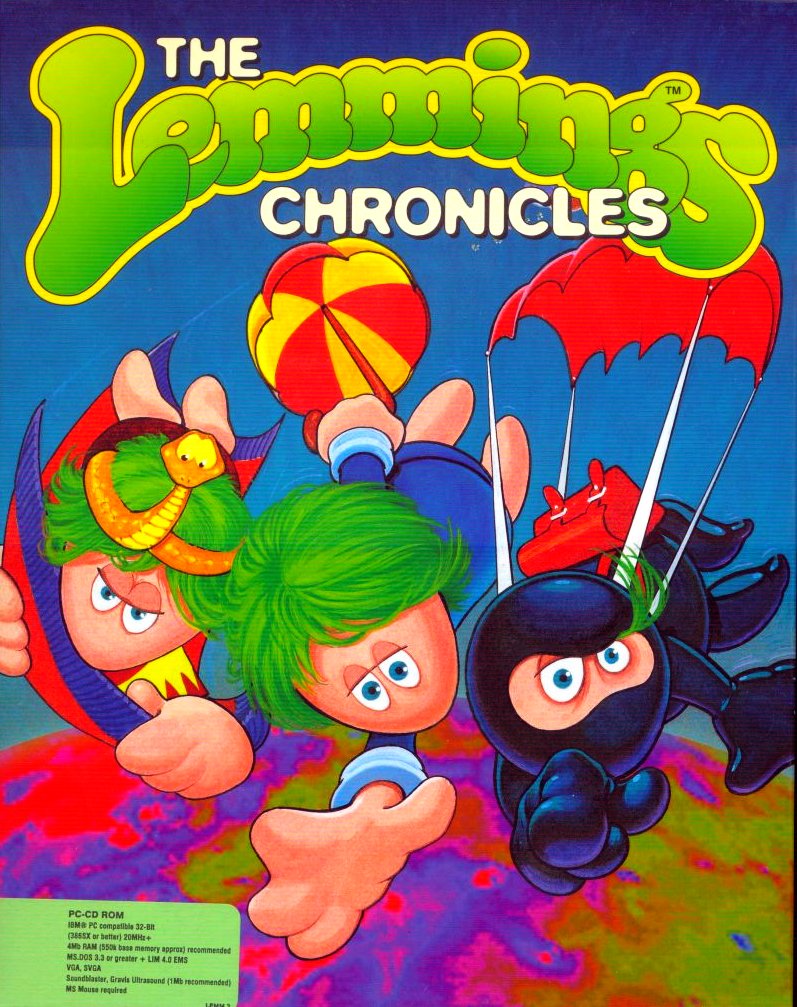 Capa do jogo The Lemmings Chronicles