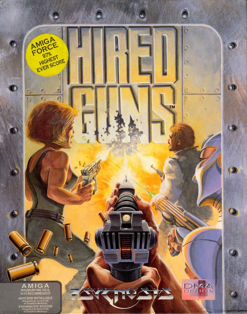 Capa do jogo Hired Guns