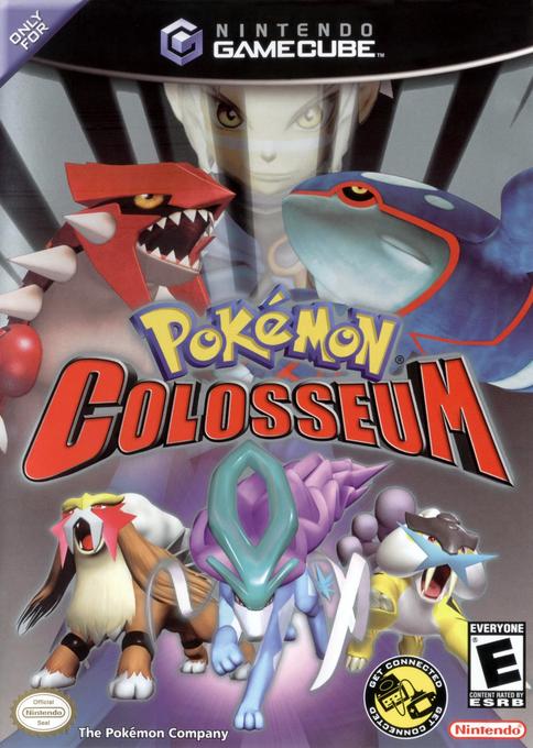 Capa do jogo Pokémon Colosseum