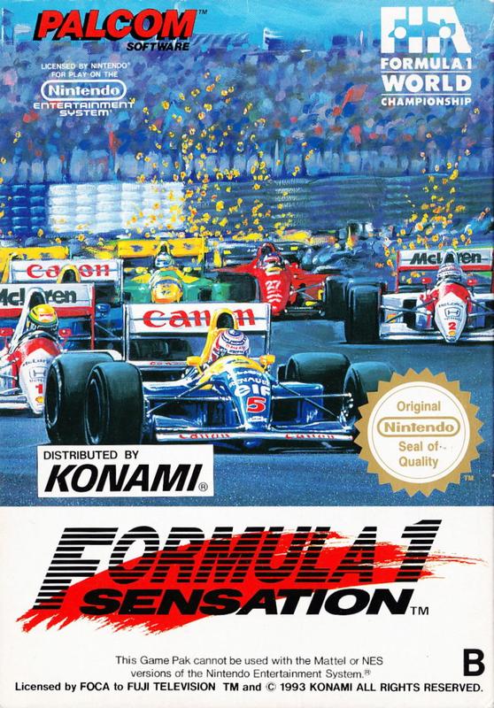 Capa do jogo Formula 1 Sensation