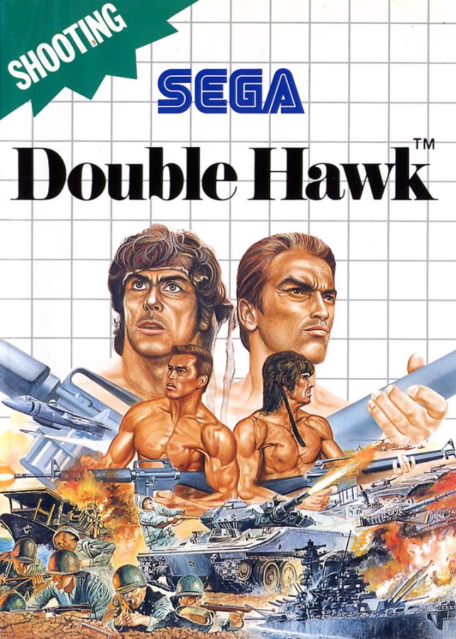 Capa do jogo Double Hawk