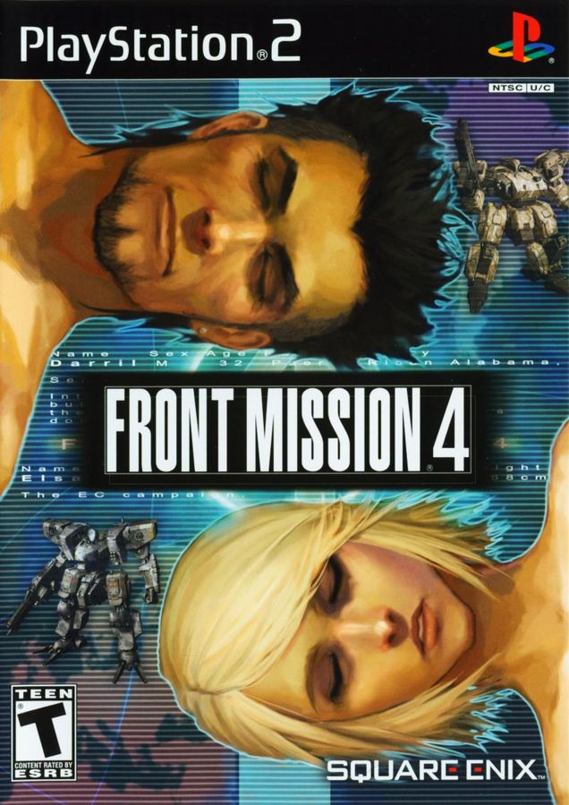 Capa do jogo Front Mission 4