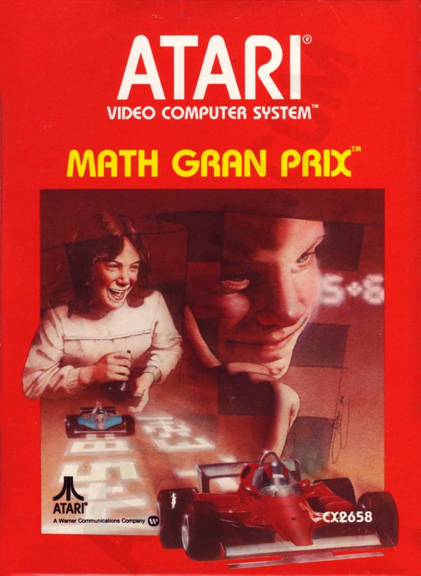 Capa do jogo Math Gran Prix