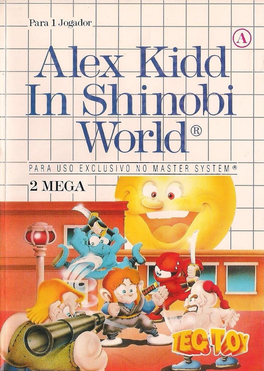 Capa do jogo Alex Kidd in Shinobi World