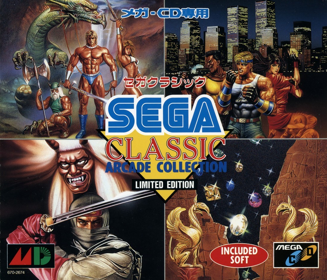 Capa do jogo Sega Classics Arcade Collection