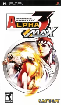 Capa de Street Fighter Alpha 3 MAX