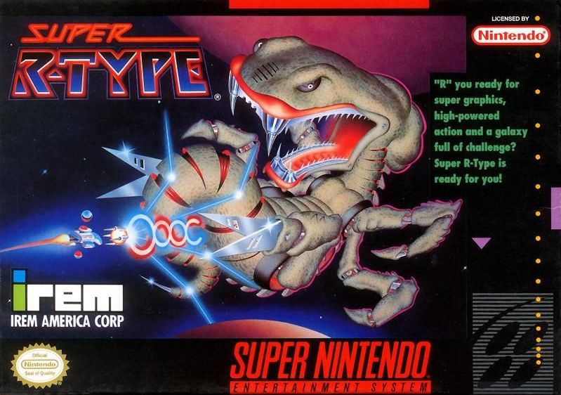 Capa do jogo Super R-Type