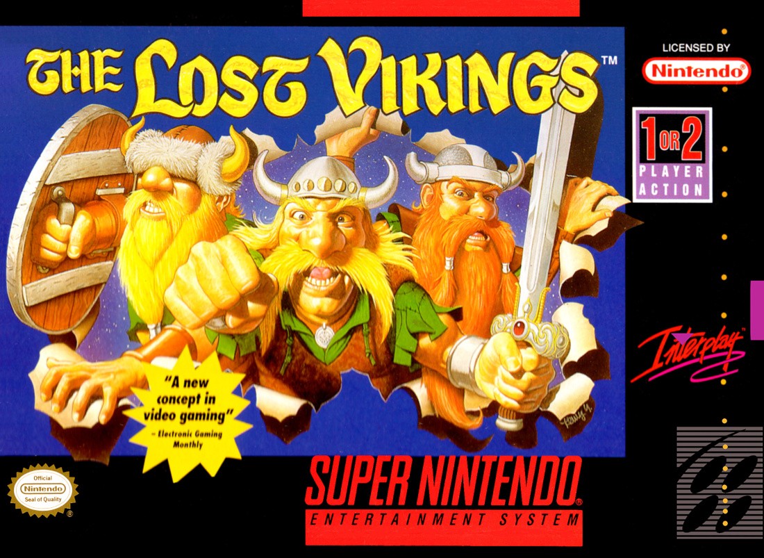 Capa do jogo The Lost Vikings