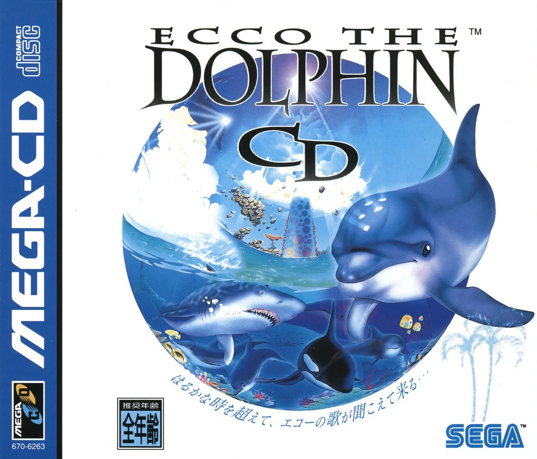 Capa do jogo Ecco the Dolphin CD
