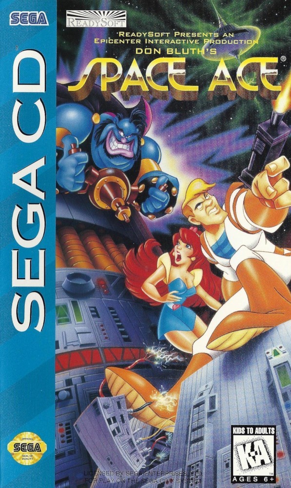 Capa do jogo Space Ace