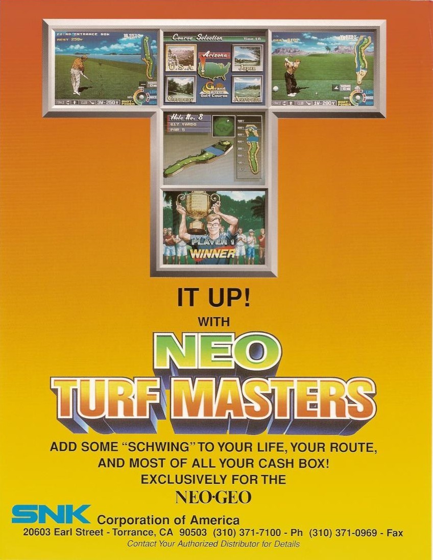 Capa do jogo Neo Turf Masters