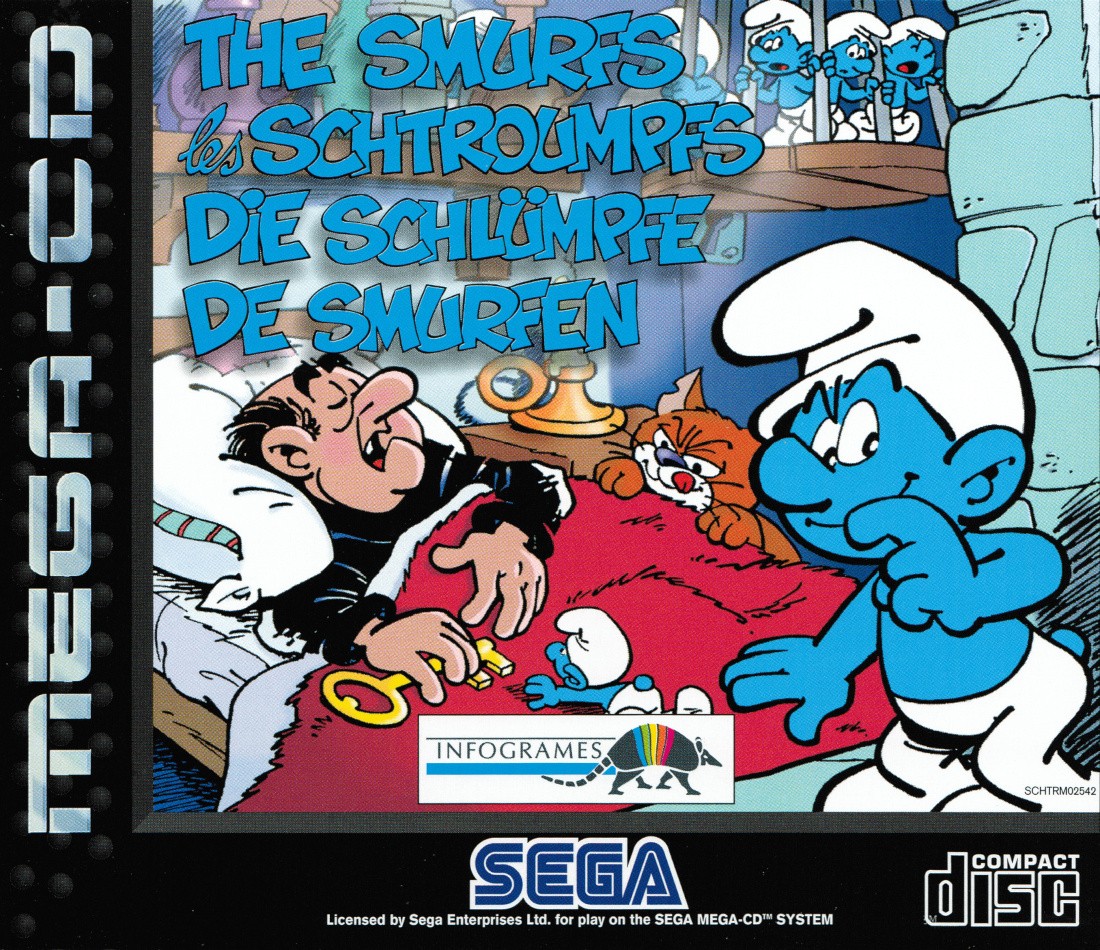 Capa do jogo The Smurfs