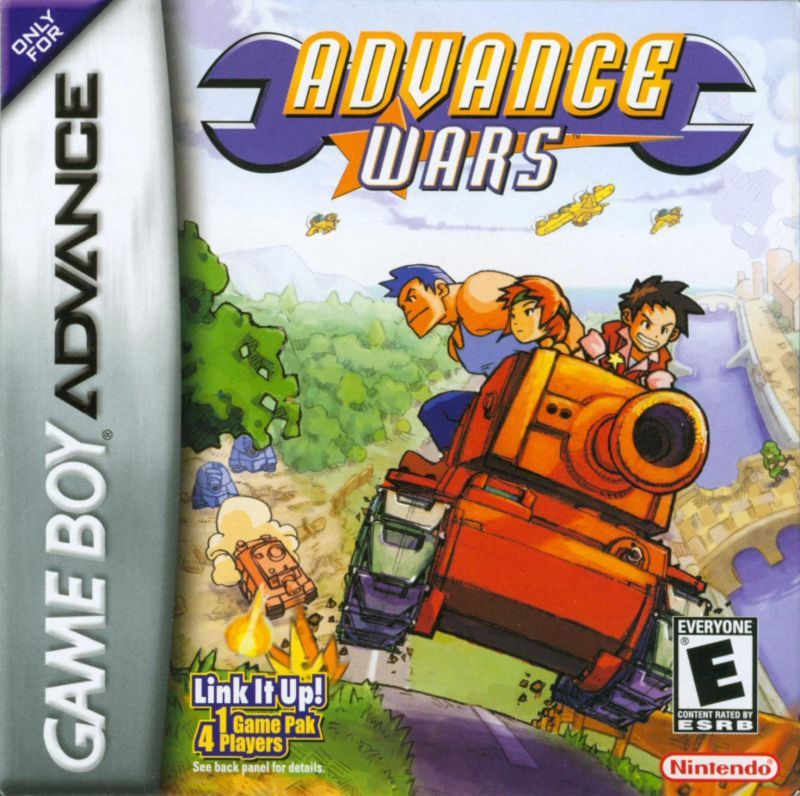 Capa do jogo Advance Wars