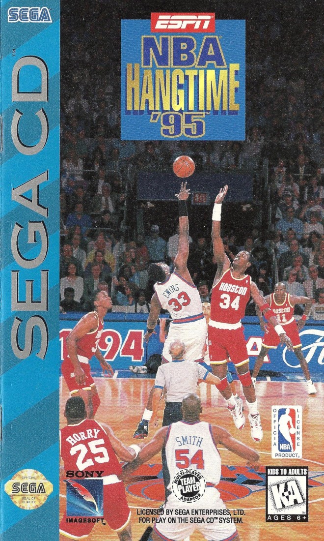 Capa do jogo ESPN NBA Hangtime 95