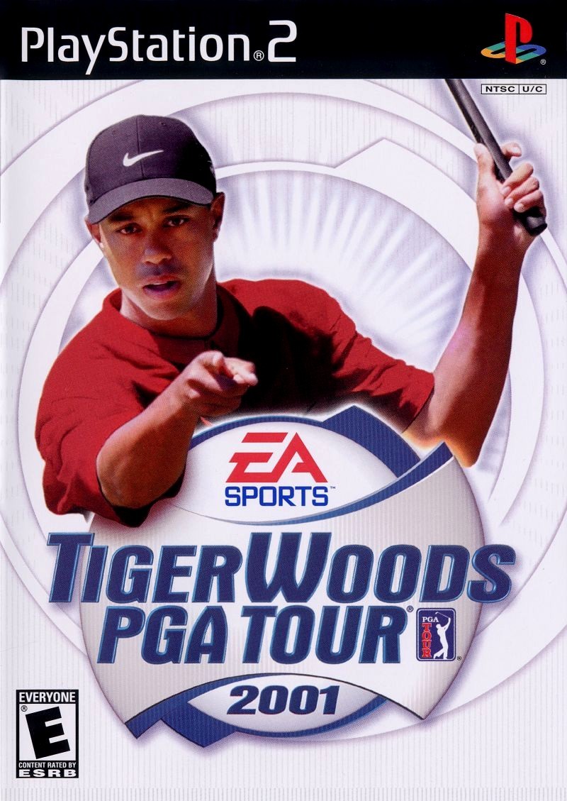 Capa do jogo Tiger Woods PGA Tour 2001