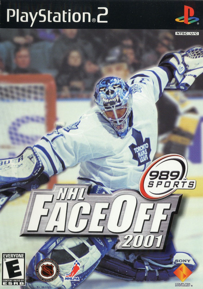 Capa do jogo NHL FaceOff 2001