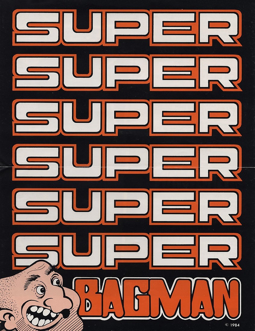 Capa do jogo Super Bagman