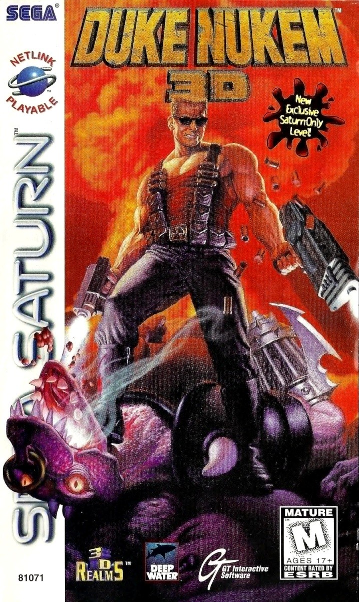 Capa do jogo Duke Nukem 3D