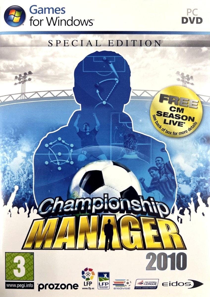 Capa do jogo Championship Manager 2010