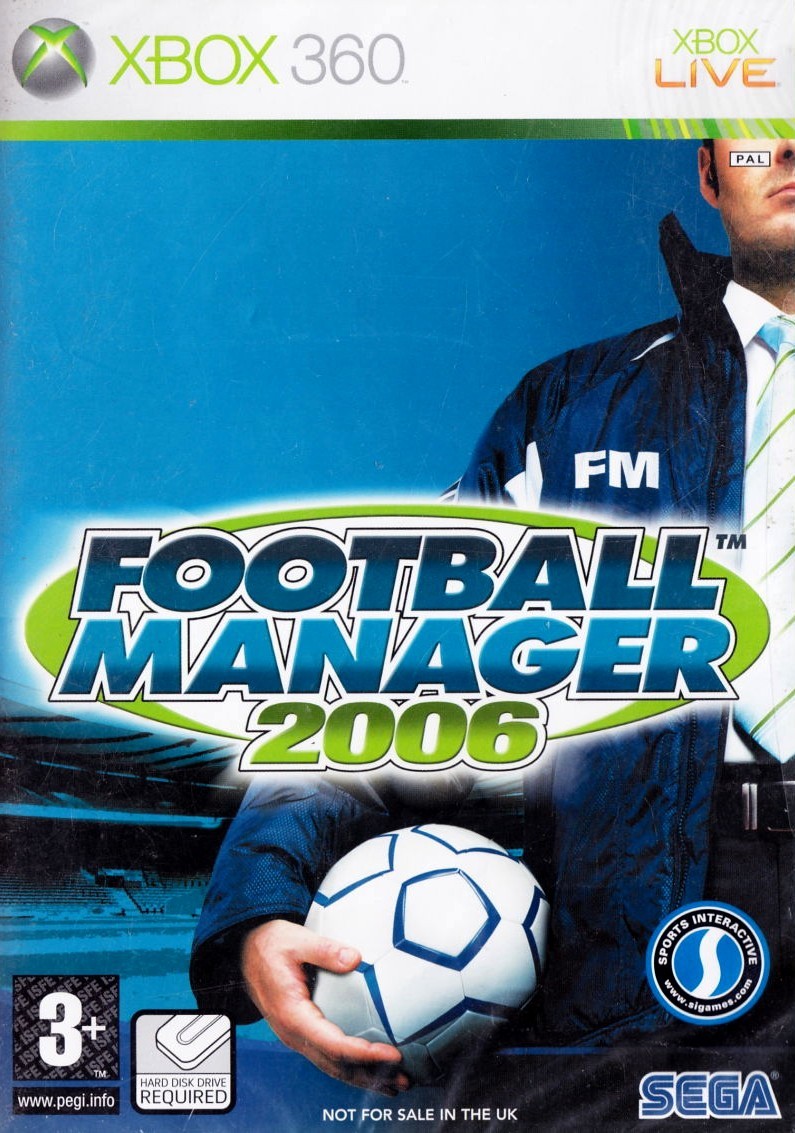 Capa do jogo Football Manager 2006