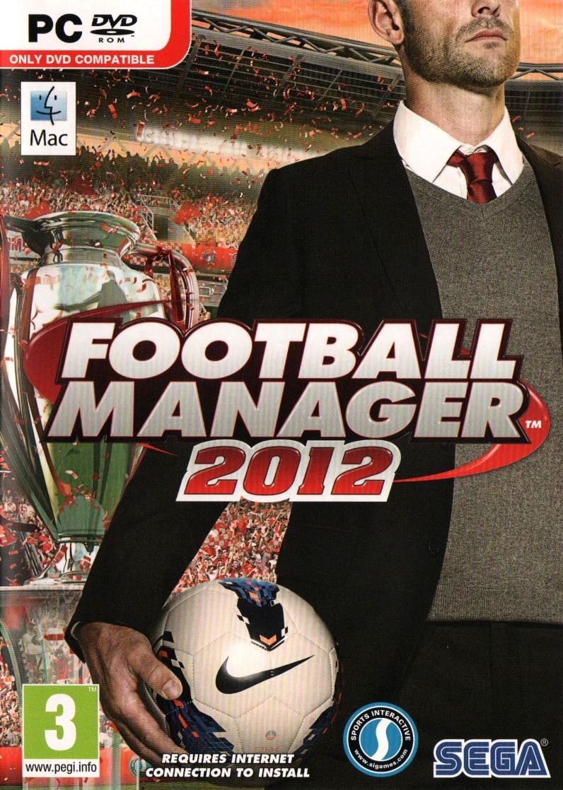 Capa do jogo Football Manager 2012