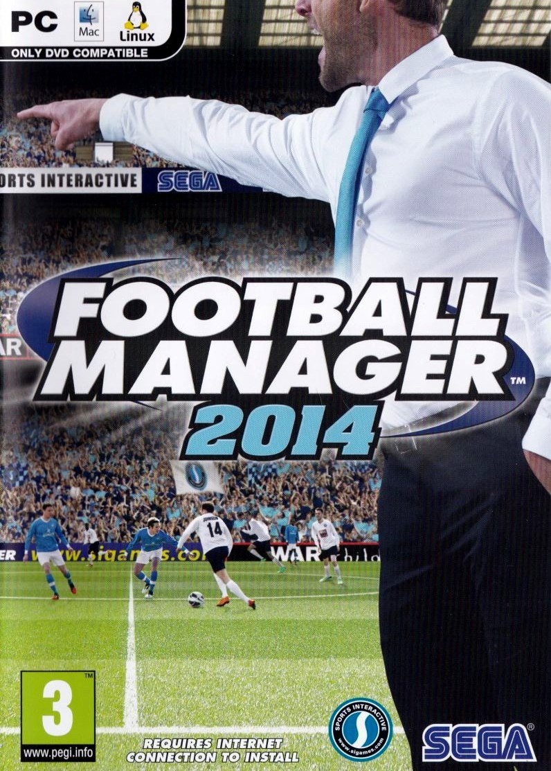 Capa do jogo Football Manager 2014
