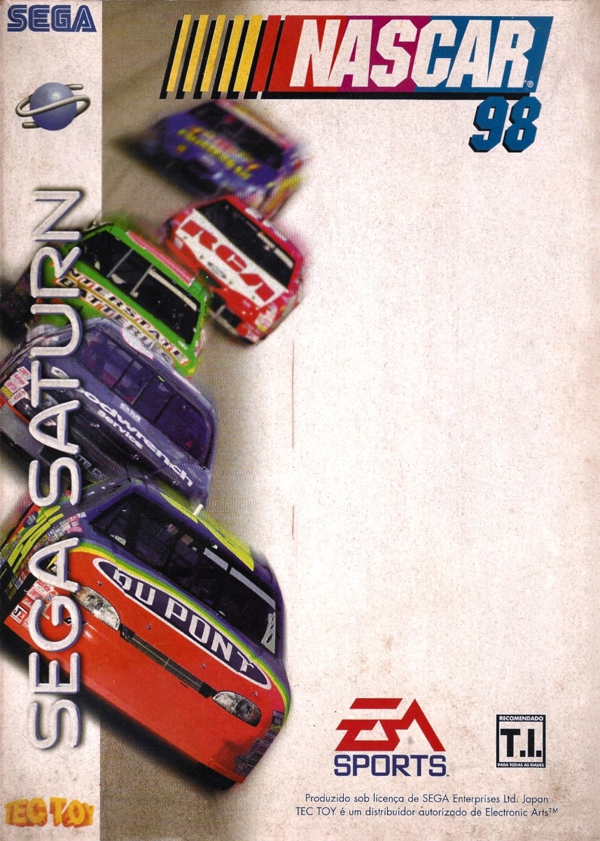Capa do jogo NASCAR 98